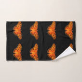 Schmetterlinge im Dunkeln Badhandtuch Set (Handtuch)