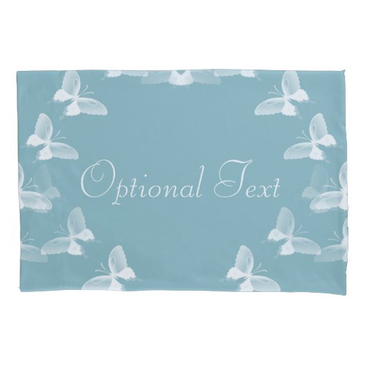 Schmetterlinge im Flug Kissenbezug (Vorderseite)