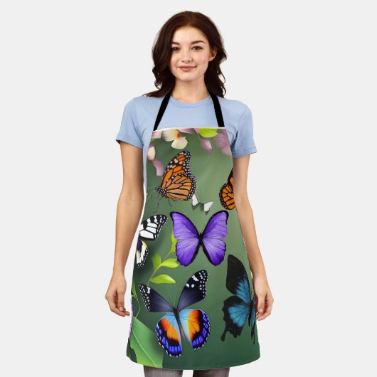 Schmetterlinge im Flug Schürze (Getragen)