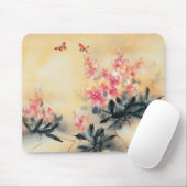 Schmetterlinge im Frühjahr Mousepad (Mit Mouse)