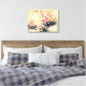 Schmetterlinge im Frühling Leinwanddruck (Insitu (Schlafzimmer))