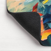 Schmetterlinge in Bewegung Mousepad (Ecke)