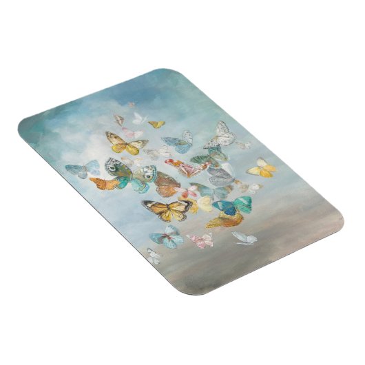 Schmetterlinge in den Wolken Magnet (Rechte Seite)
