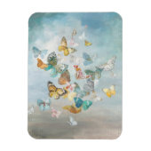 Schmetterlinge in den Wolken Magnet (Vertikal)