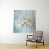 Schmetterlinge in den Wolken Wandteppich (Beispiel)