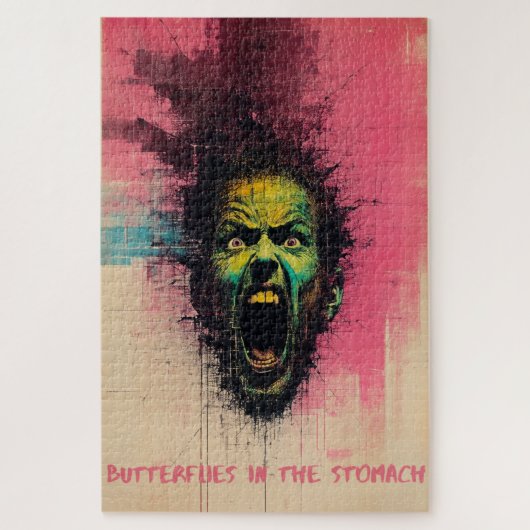 Schmetterlinge in der Stomach - Limited Edition (2 Puzzle (Vertikal)