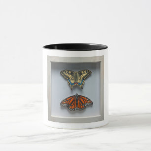 Schmetterlinge "in einem Rahmen" Entomologie-Tasse Tasse