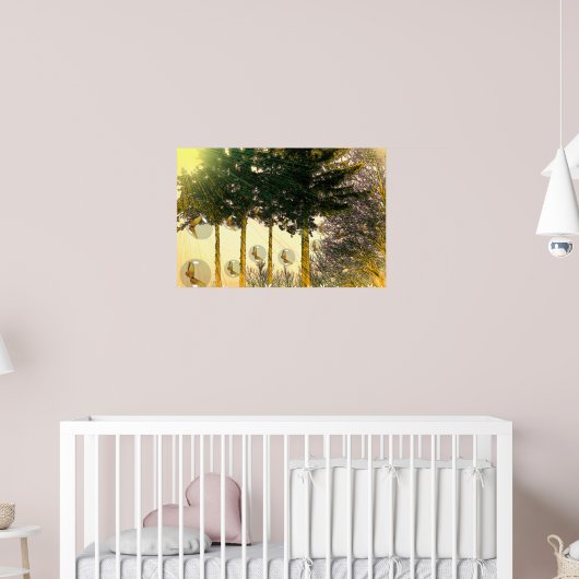 Schmetterlinge in einer Blase Poster (Kinderzimmer 2)