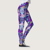Schmetterlinge in Lila Leggings (Rechts)