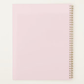 Schmetterlinge in lila Tönen Planer (Rückseite)