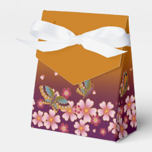 Schmetterlinge inmitten von Sakura-Blüten - Gewohn Geschenkschachtel