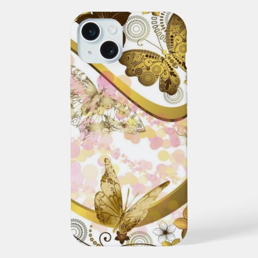 Schmetterlinge iPhone hülle (Rückseite)