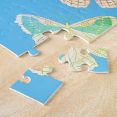 Schmetterlinge Jigsaw Puzzle (Seite)