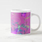 Schmetterlinge Jumbo-Tasse (Rechts)