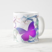 Schmetterlinge Jumbo-Tasse (Vorderseite Rechts)