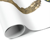 Schmetterlinge Käfer Bugs Insekten Collage Art Geschenkpapier (Rolleneckpunkt)