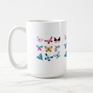 Schmetterlinge Kaffeetasse
