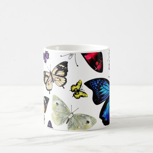 Schmetterlinge Kaffeetasse (Mittel)