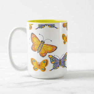Schmetterlinge Kaffeetasse