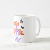 Schmetterlinge Kaffeetasse (VorderseiteRechts)