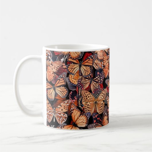 Schmetterlinge Kaffeetasse (Links)