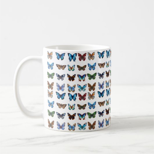 Schmetterlinge Kaffeetasse (Links)