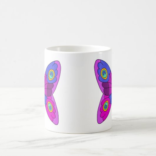 Schmetterlinge Kaffeetasse (Mittel)