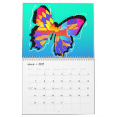 Schmetterlinge Kalender (Mär 2027)