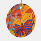 Schmetterlinge Keramik Ornament (Links)