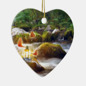 Schmetterlinge Keramikornament (Rechts)