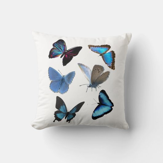 Schmetterlinge Kissen (Vorderseite)
