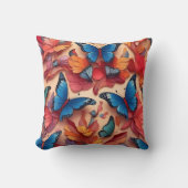 Schmetterlinge Kissen (Vorderseite)