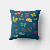 Schmetterlinge Kissen (Rückseite)