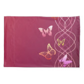 Schmetterlinge Kissenbezug (Rückseite-Links)