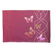 Schmetterlinge Kissenbezug (Vorderseite-Links)