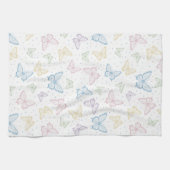 Schmetterlinge Kleidung Küche Teetuch Geschirrtuch (Horizontal)