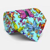 Schmetterlinge Krawatte (Gerollt)