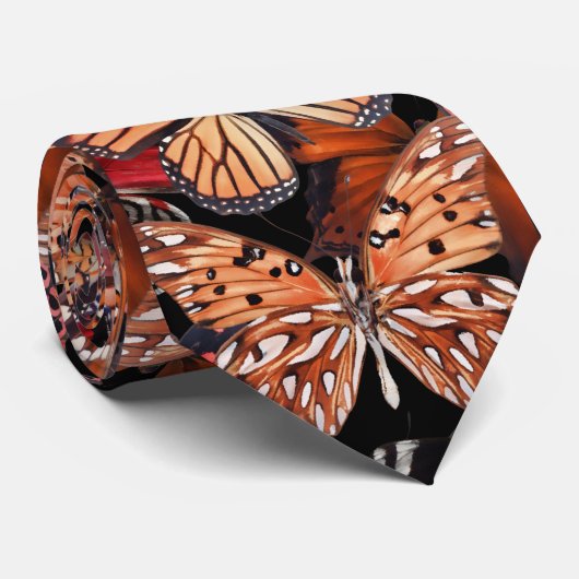 Schmetterlinge Krawatte (Gerollt)