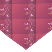 Schmetterlinge Kurzer Tischläufer (Ecke)