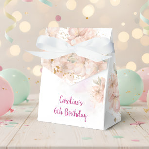 Schmetterlinge küssen und Geburtstagswünsche Geschenkschachtel