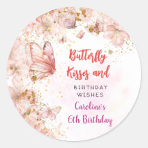 Schmetterlinge küssen und Geburtstagswünsche