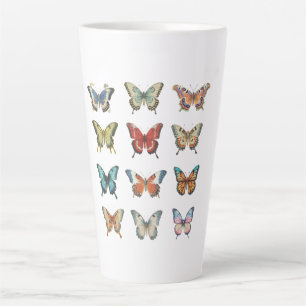 Schmetterlinge Latte Tasse Süßes Geschenk für Na
