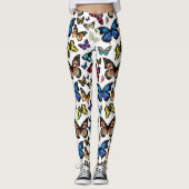 Schmetterlinge Leggings (Vorderseite)