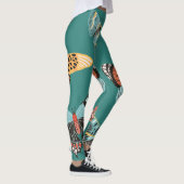 Schmetterlinge Leggings (Rechts)