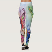 Schmetterlinge Leggings (Rückseite)