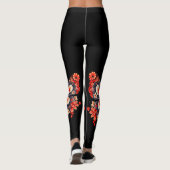 Schmetterlinge Leggings (Rückseite)