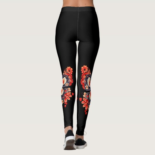 Schmetterlinge Leggings (Rückseite)