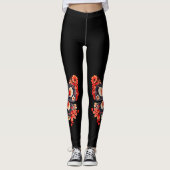 Schmetterlinge Leggings (Vorderseite)