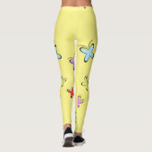Schmetterlinge Leggings (Rückseite)