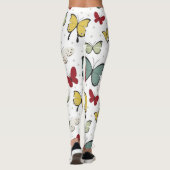 Schmetterlinge Leggings (Rückseite)